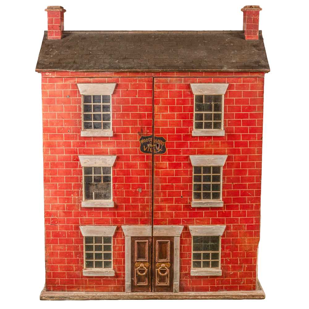 Woodlands Villas Bespoke built dolls house - 19th Century
