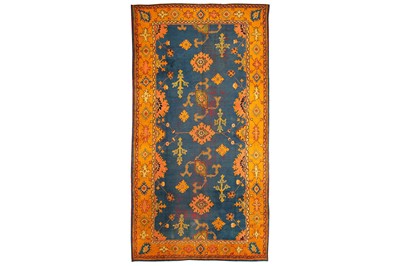Lot 17 - AN ANTIQUE USHAK CARPET, TURKEY approx:...