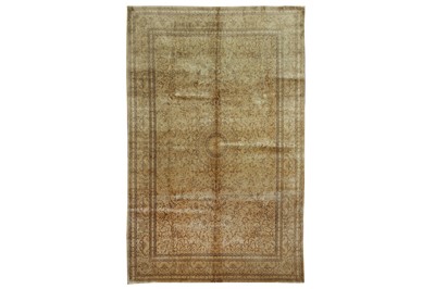Lot 50 - AN EXTREMELY FINE SIGNED SILK QUM CARPET,...
