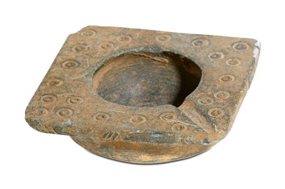Lot 46 - A BACTRIAN CHLORITE LIBATION VESSEL Circa 3rd...