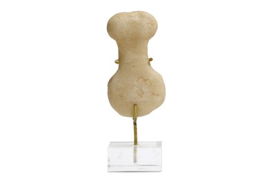 Lot 39 - AN ANATOLIAN MARBLE IDOL Early Bronze age,...