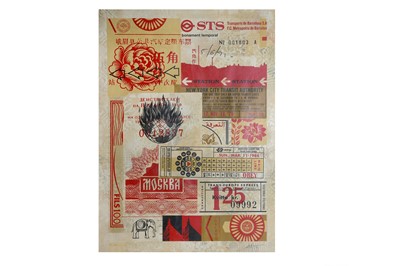 Lot 89 - Shepard Fairey (American), 'Station to Station 3'