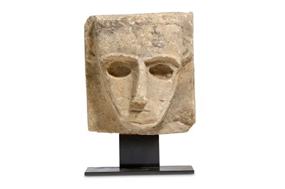 Lot 82 - A SOUTH ARABIAN LIMESTONE STELE  Circa 3rd -...