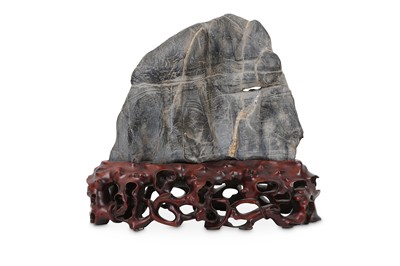 Lot 337 - A CHINESE SCHOLAR'S ROCK.
