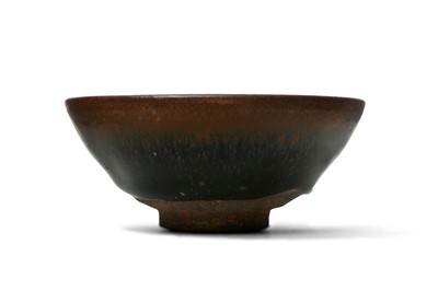 Lot 178 - A CHINESE JIAN-TYPE HARE'S FUR BOWL. Probably...