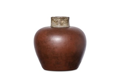 Lot 386 - A CHINESE YIXING ZISHA TEA CADDY. Ming Dynasty....