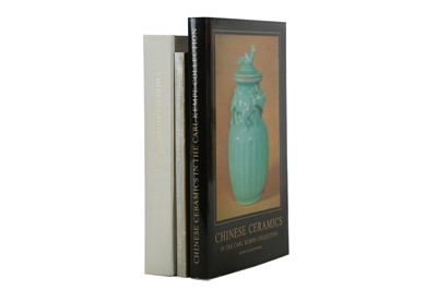 Lot 293 - THREE CHINESE ART REFERENCE BOOKS. Comprising:...