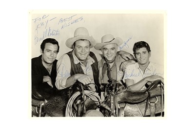 Lot 96 - Bonanza Scarce vintage photograph, signed in...