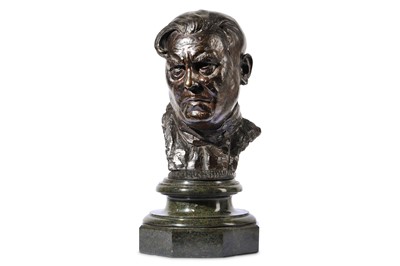 Lot 48 - BARNEY SEALE (BRITISH, 1896-1957): A BRONZE...