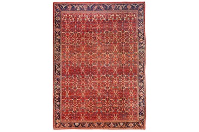 Lot 14 - AN ANTIQUE FERAGHAN CARPET, WEST PERSIA approx:...