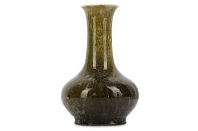 Lot 560 - A CHINESE MONOCHROME BOTTLE VASE. The...