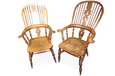 Lot 467 - A near pair of mid 19th Century Yorkshire...