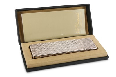 Lot 166 - A 1970's S T Dupont  de Paris silver plated...