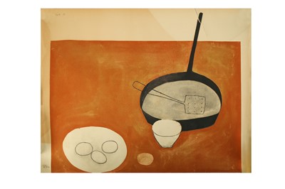 Lot 150 - WILLIAM SCOTT, R.A. (1913-1989) Still life...