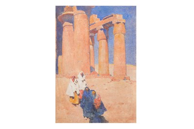 Lot 30 - DAVID WOODLOCK (BRITISH 1842-1929) Thebes...