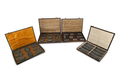 Lot 488 - FOUR BOXES OF CHINESE INK CAKES. Qing Dynasty,...
