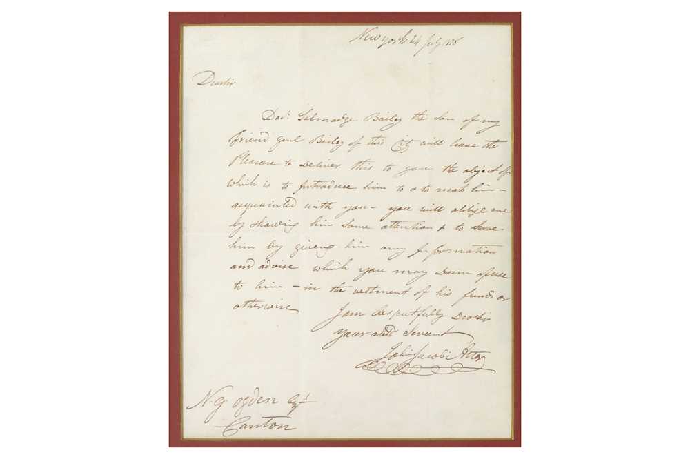 Lot 247 - Astor (John Jacob) A collection of rare...