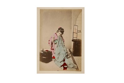 Lot 185 - Japanese Culture.- Kimbei (Kusakabe)  Two...