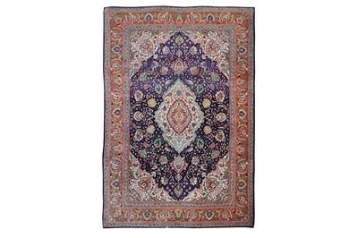 Lot 49 - A FINE TABRIZ CARPET, NORTH-WEST PERSIA approx:...