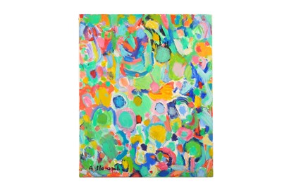 Lot 162 - ALMA SLOCOMBE (1914-2002) Petit Vert signed 'A....