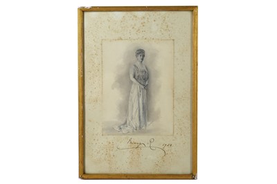 Lot 330 - Mary Of Teck, Queen Consort Colour print after...
