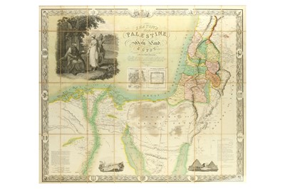 Lot 65 - Seaton (Robert) Seaton’s Map of Palestine or...