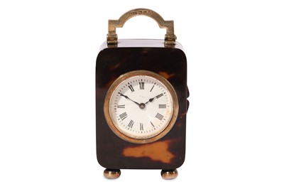 Lot 80 - AN EARLY 20TH CENTURY TORTOISESHELL AND SILVER...