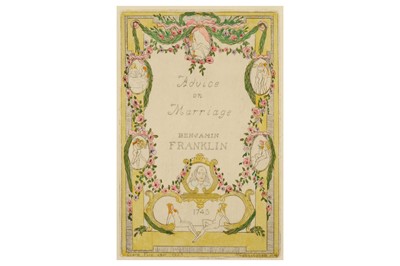 Lot 116 - Erotica.- Franklin (Benjamin) & Tice (Clara,...