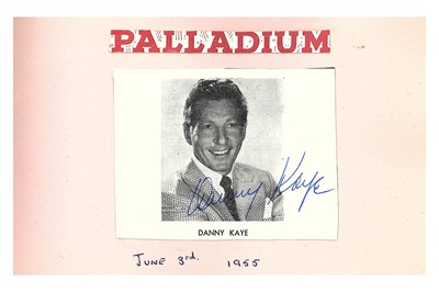 Lot 43 - Autograph Album.- Theatre and Entertainment...