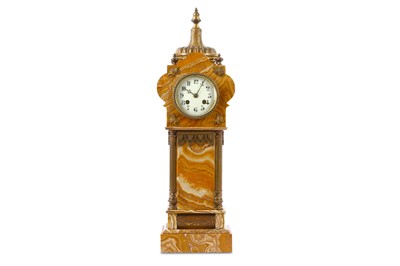 Lot 82 - A LATE 19TH CENTURY FRENCH ONYX AND GILT...