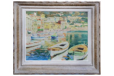 Lot 258 - LEO FONTAN (FRENCH 1884-1965) Villefranche...