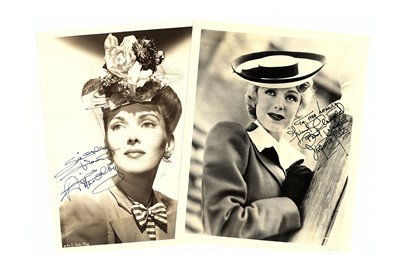 Lot 73 - Photograph Collection.- Actors & Entertainers ...