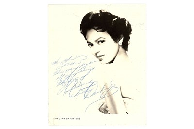 Lot 110 - Dandridge (Dorothy) Black and white publicity...