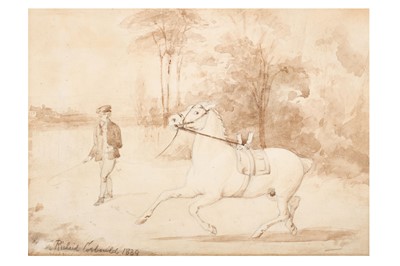Lot 43 - RICHARD CORBOULD (BRITISH 1757-1831) Horse...