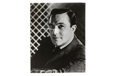 Lot 130 - Kelly (Gene) Black and white, head and...