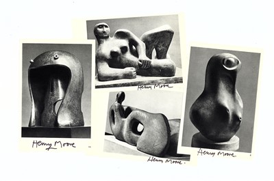 Lot 23 - Moore (Henry) Collection of black and white...