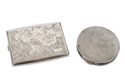 Lot 161 - A Sterling silver 950 standard shaped...
