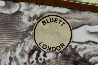Lot 394 - A CHINESE FAMILLE ROSE CANTON ENAMEL ‘EUROPEAN...