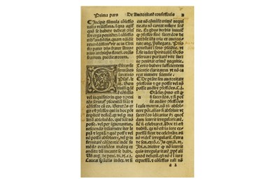 Lot 4 - Antoninus Florentinus (Saint Archbishop of...