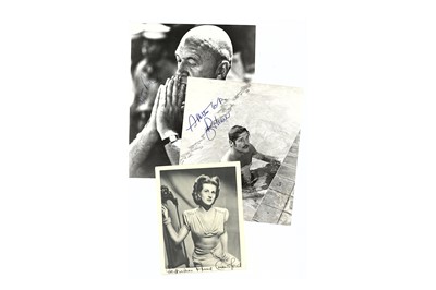 Lot 76 - Photograph Collection.- Actors and...