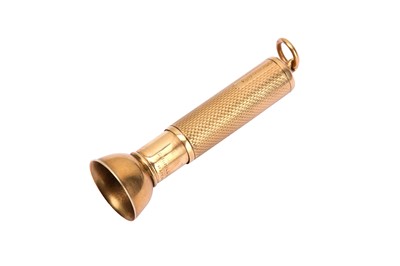 Lot 149 - A George V 9 carat gold cigar pierce,...