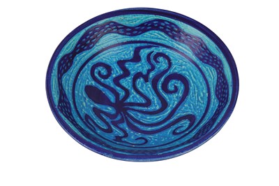 Lot 32 - Nancy Nicholson – Antigua – a circular clay...