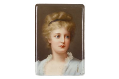 Lot 256 - A 19th Century German finely painted portrait...