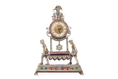 Lot 64 - A VERY FINE 19TH CENTURY VIENNESE ENAMEL,...