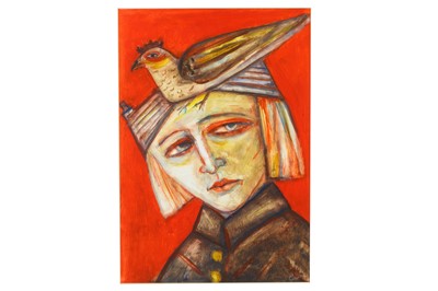 Lot 245 - Joyce Cairns (Scottish bn 1947) Bird House...