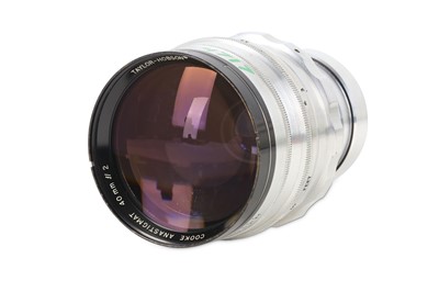 Lot 164 - Taylor Hobson 40mm f/2 Cooke Anastigmat U.S Navy issue Lens