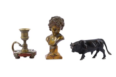 Lot 206 - After Mathurin Moreau (1822 - 1912) a bronze...
