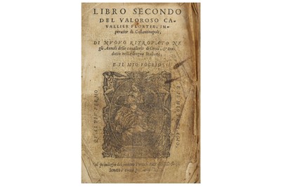 Lot 82 - Roseo (Mambrino da Fabriano) Libro secondo del...