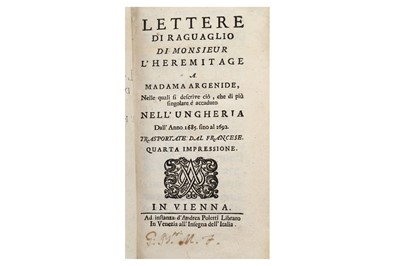Lot 48 - Heremitage (de, Monsieur) [pseud. of Tommaso...