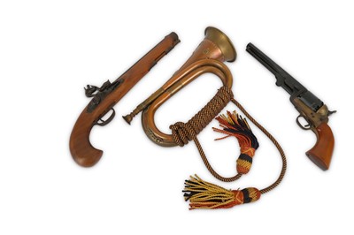 Lot 182 - Two reproduction pistols to include a 36...